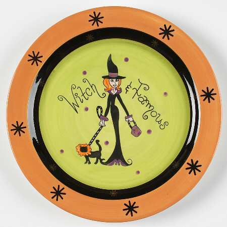 Vampy Halloween Salad/Dessert Plate