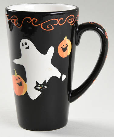 Midnight Halloween Latte Mug