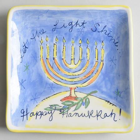 Hanukkah Salad/Dessert Plate