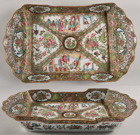 Rose Medallion (With People) Dresser Tray