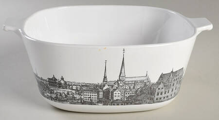 Renaissance 2.5 Quart Square Casserole No Lid