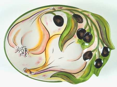 Olives & Garlic Olive Dish
