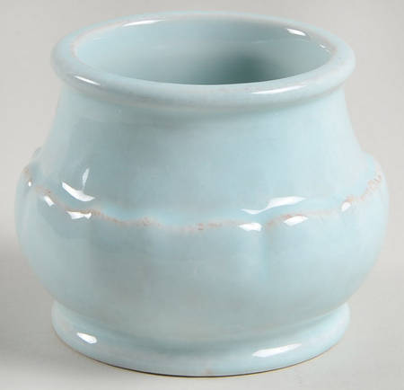 Impressions Robin's Egg (Blue) Sugar Bowl No Lid