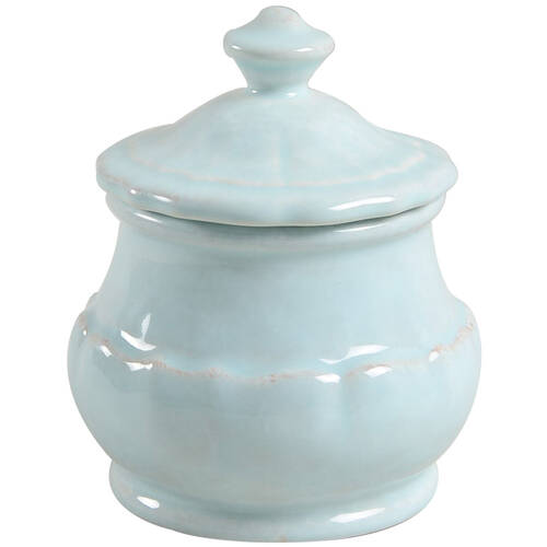 Impressions Robin's Egg (Blue) Sugar Bowl & Lid