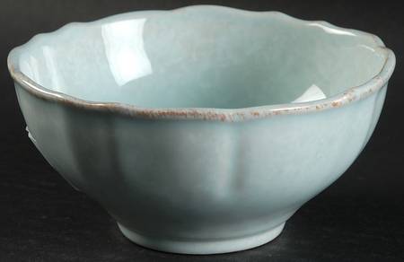 Impressions Robin's Egg (Blue) Fruit/Dessert (Sauce) Bowl