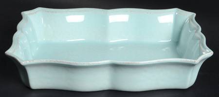 Impressions Robin's Egg (Blue) 13"  Rectangular Baker