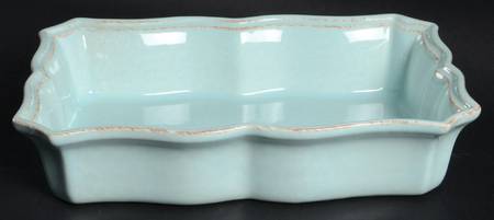 Impressions Robin's Egg (Blue) 11" Rectangular Baker