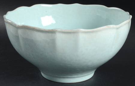Impressions Robin's Egg (Blue) 10" Round Serving Bowl