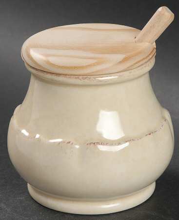 Impressions Buttercream (Yellow) Mustard Jar & Lid