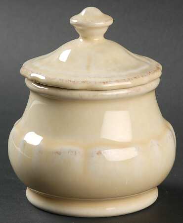 Impressions Buttercream (Yellow) Sugar Bowl & Lid