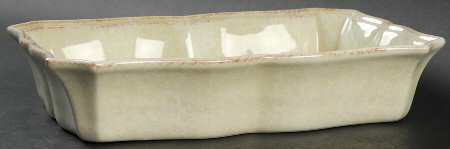 Impressions Celadon (Green) 9" Rectangular Baker
