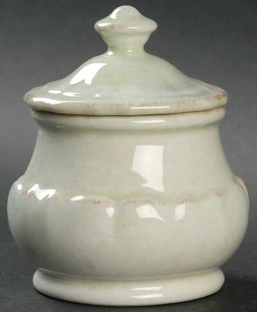 Impressions Celadon (Green) Sugar Bowl & Lid