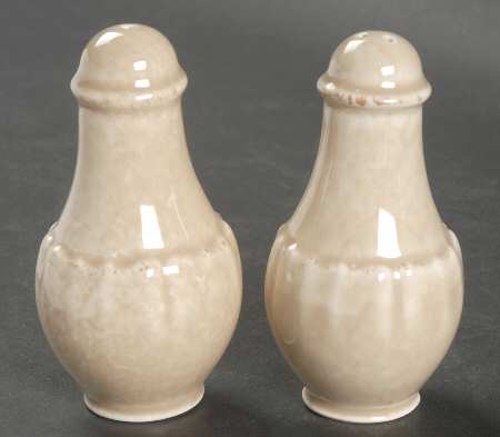 Impressions Mocha (Brown) Salt & Pepper Set