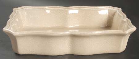 Impressions Mocha (Brown) 11" Rectangular Baker