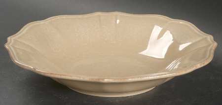 Impressions Mocha (Brown) 9" Individual Pasta Bowl