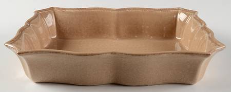 Impressions Mocha (Brown) 13"  Rectangular Baker