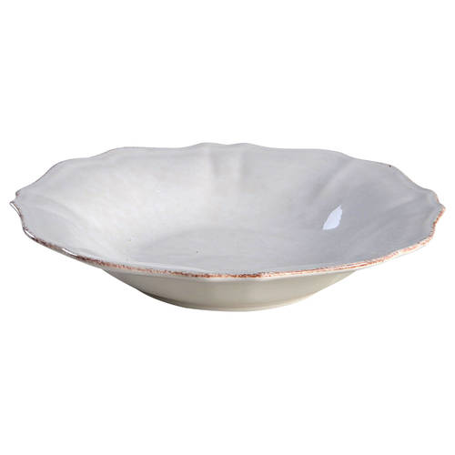 Impressions Linen White 9" Soup/Pasta Bowl