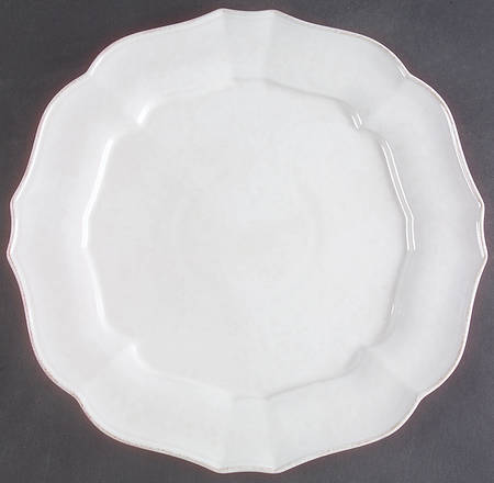 Impressions Linen White Service Plate (Charger)