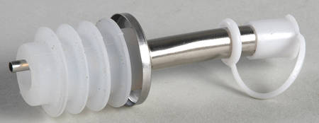 Impressions Linen White Stopper for Oil Or Vinegar Cruet