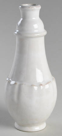 Impressions Linen White Oil Or Vinegar Cruet No Stopper