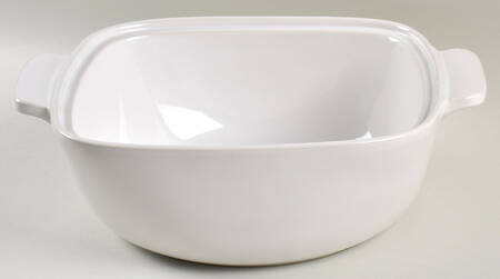 Coordinates White (Corelle) 3.5 Quart Round Casserole No Lid