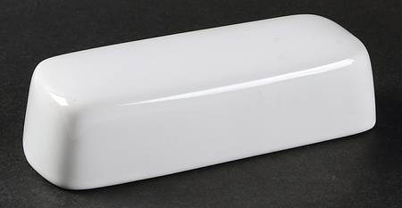 Coordinates White (Corelle) Lid for 1/4 Lb Butter
