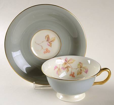 C62 Footed Cup & Saucer Set