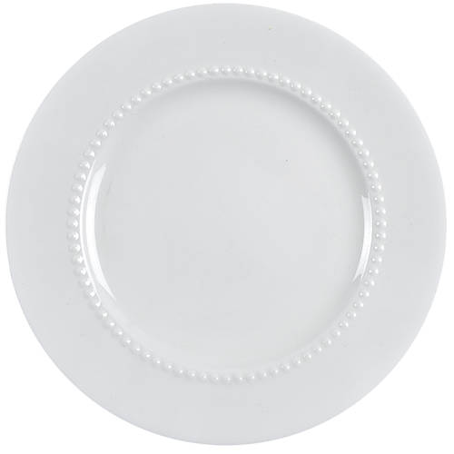 White Pearl Bread & Butter Plate