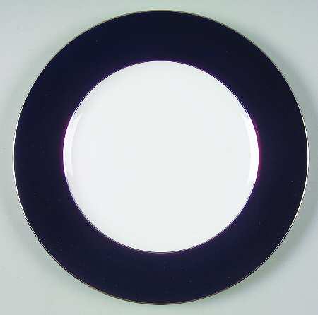 Platinum Line Cobalt Salad Plate