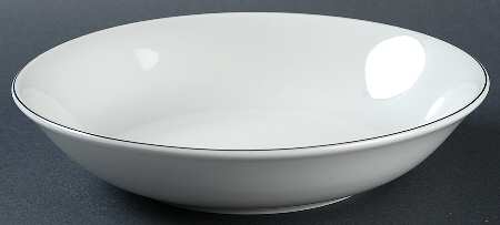 Dune (Black Trim) Coupe Soup Bowl