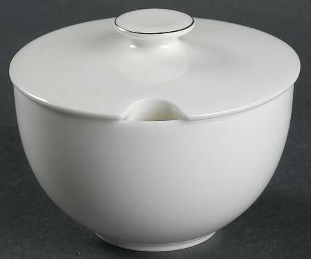 Platinum Line Sugar Bowl & Lid