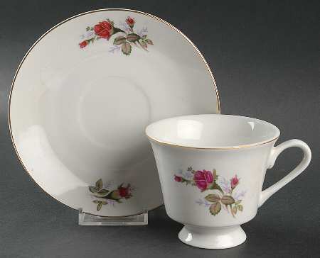 CX276 Footed Cup & Saucer Set
