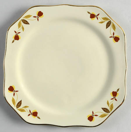 Autumn Leaf Square Salad Plate by China Specialties