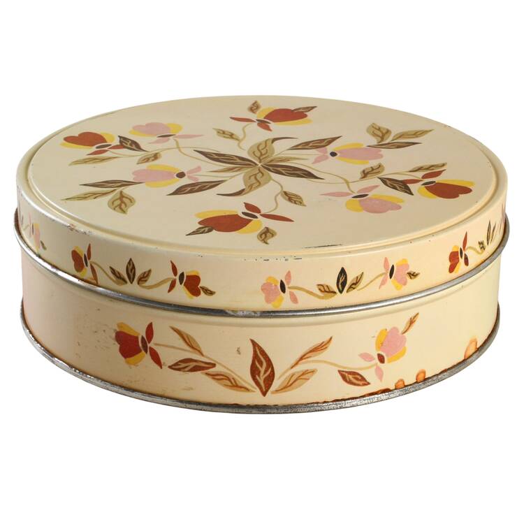 Autumn Leaf 7" Cake Tin & Lid