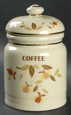 Autumn Leaf Coffee Canister & Lid