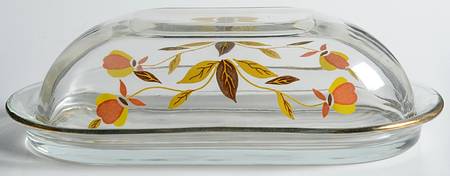 Autumn Leaf Glassware 1/4 Lb Butter by China Specialties