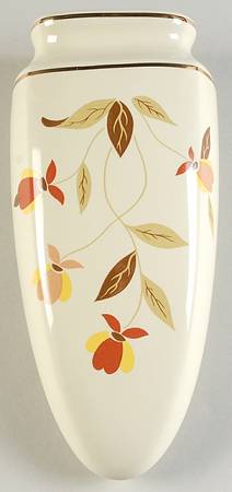 Autumn Leaf Wall Pocket Vase