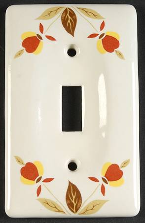 Autumn Leaf Single Light Switch Cover