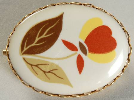 Autumn Leaf Brooch