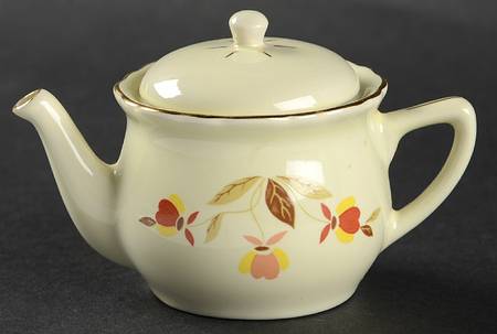Autumn Leaf Miniature Teapot & Lid