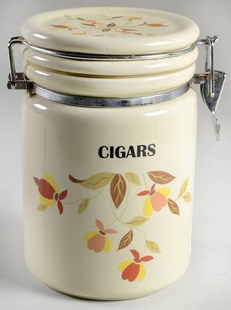 Autumn Leaf Cigar Box & Lid