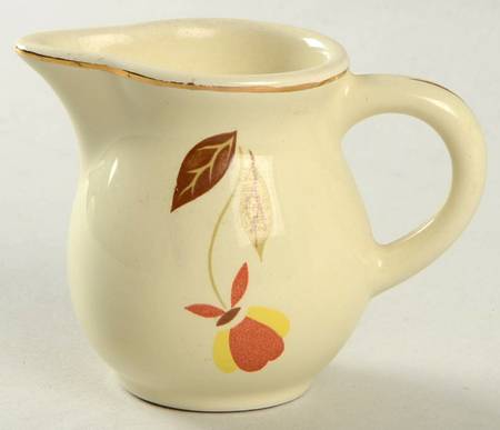 Autumn Leaf 2 Oz Columbia Miniature Pitcher