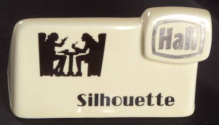 Silhouette Advertising Plaque
