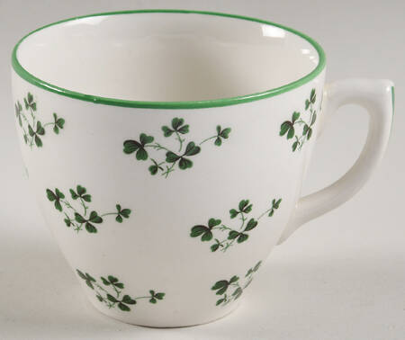 Shamrock Flat Cup