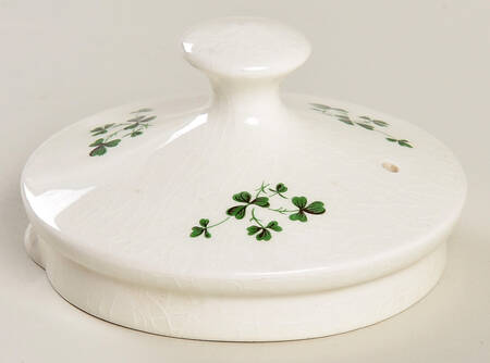 Shamrock Lid for Teapot