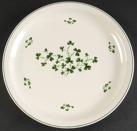Shamrock 11" Chop Plate (Round Platter)