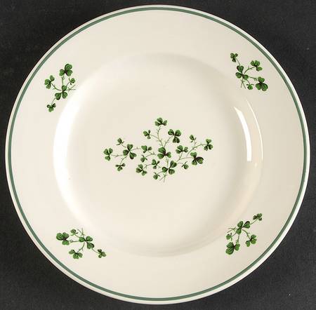 Shamrock Bread & Butter Plate