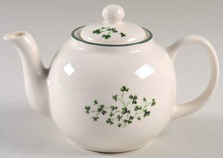 Shamrock Mini Teapot & Lid