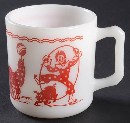 Red Circus by Corning Corelle