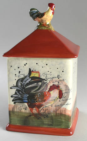 Le Rooster Extra Large Canister & Lid